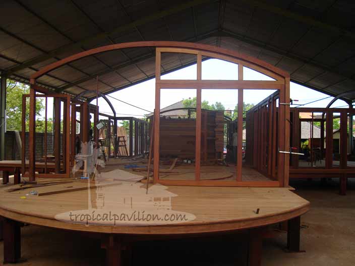 Bali prefab knock down luxury house