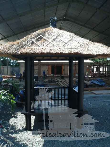 Bali thatch gazebo