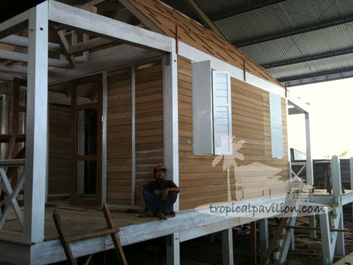 Bali Caribbean prefab wooden house