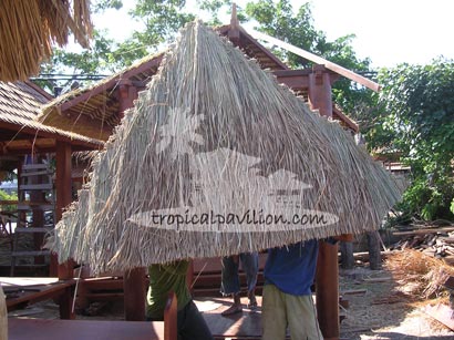 Bali thatch gazebo