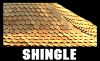 Shingle roof type